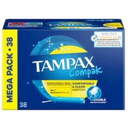 Compak Tampón Regular 38uds