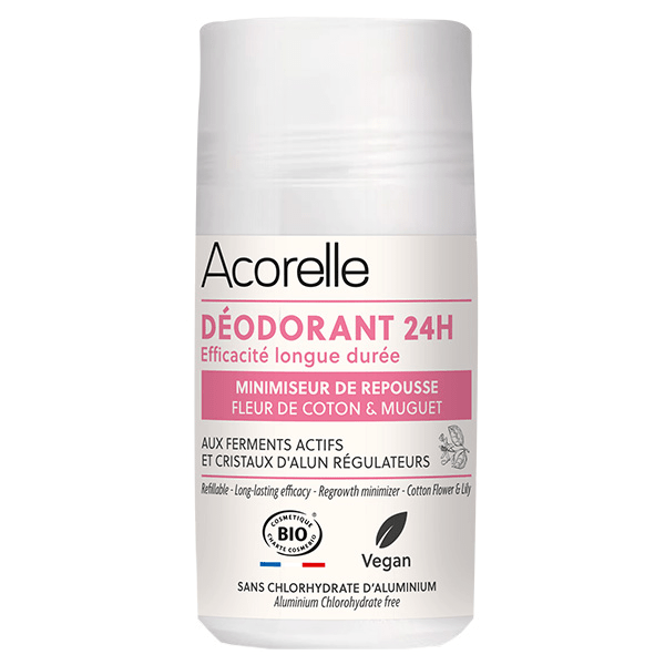 Déodorant roll-on 24h minimiseur de repousse 50ml