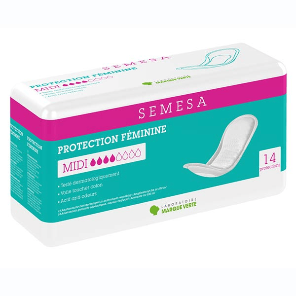 Semesa Protection Féminine Midi 14 unités