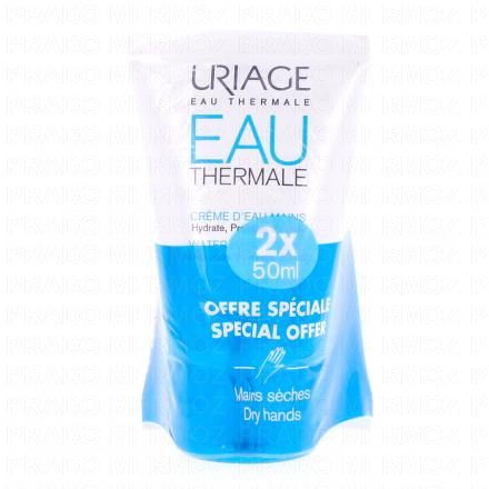 Crème d'eau mains lot de 2