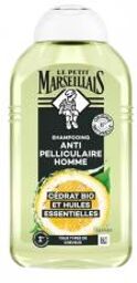 Shampoing Anti-Pelliculaire Homme Huiles Essentielles et Cédrat 250 ml - Flacon 250 ml