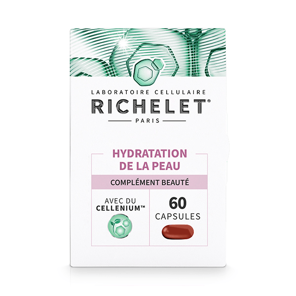 Hydratation de la Peau, Complément Alimentaire, 60 Capsules