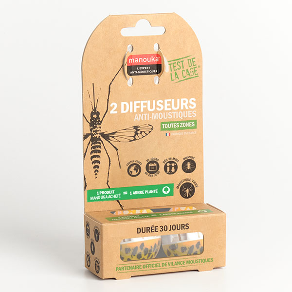Double Boule Diffuseur Tigre