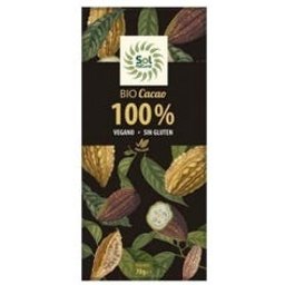 Choco Cacao Pure Cacao 100% Bio S/G 70g