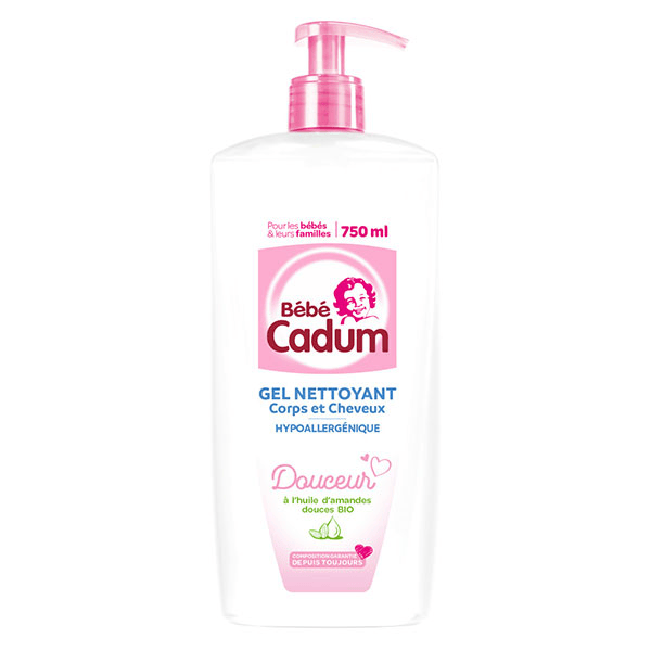 Bébé Douceur Gel Nettoyant Corps & Cheveux 750ml