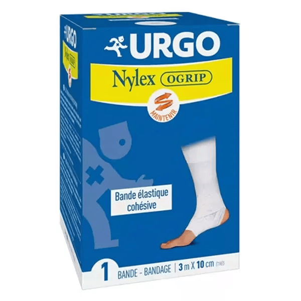 Soins Infirmiers Nylex Ogrip Bande Elastique Cohésive 10cm x 3m