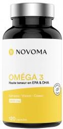 Oméga 3 Cerveau Vision & Coeur 120 Capsules - Pot 120 Capsules