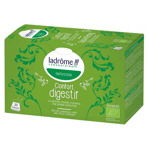 Infusion Confort Digestif Bio 20 sachets