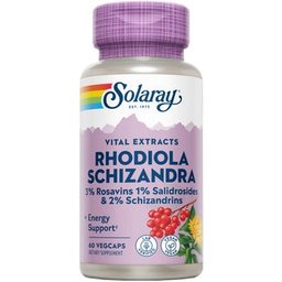 Rhodiola Schizandra 500mg 60caps