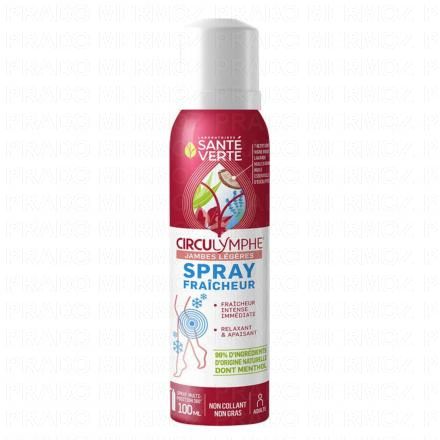 SANTE VERTE Circulymphe Spray Fraîcheur Jambes Légères 100ml