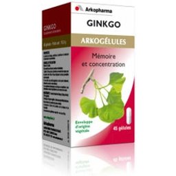 Arkogélules ginkgo 45 gélules