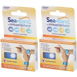 Sea-Band® Bande Poignet Bleu