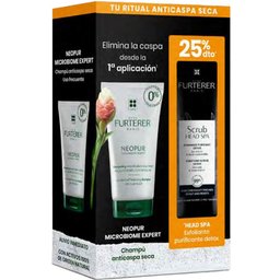 Neopur Champú Caspa Seca 150ml + Head Spa Scrub Exfoliante 150ml