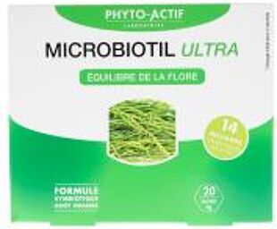 Microbiotil Ultra Probiotiques 20 Sachets de 6 g - Boîte 20 sachets de 6 g