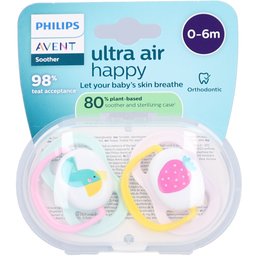 Ultra Air Sucette +0m Air collection girl
