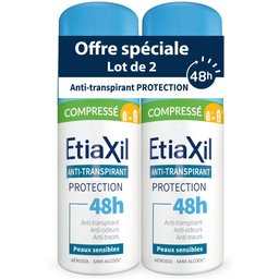 Etiaxil Anti-Transpirant Protection 48h Compressé x2