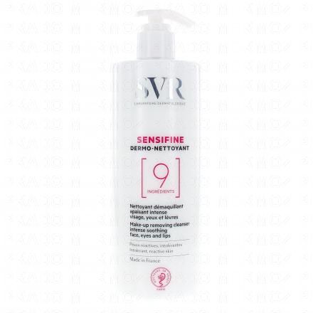 Sensifine dermo-nettoyant démaquillant apaisant intense flacon pompe 400ml