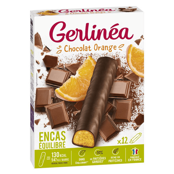 Pause Gourmande Barre Chocolat Orange 12 unités
