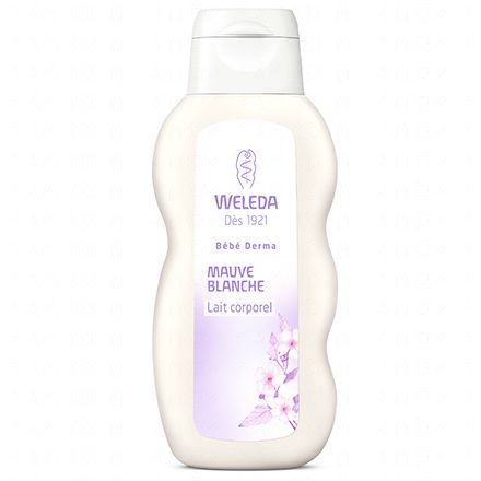 Bébé Derma lait corporel à la mauve blanche flacon 200ml
