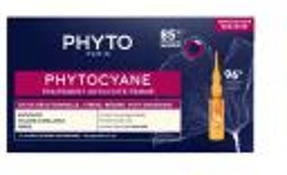 Phytocyane Traitement Antichute Réactionnelle Femme 12 x 5 ml - Boîte 12 fioles de 5 ml