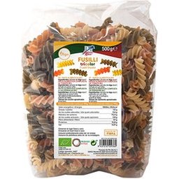 Fusilli Spirales Tricolore Bio 500g
