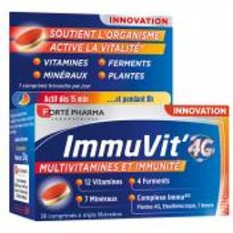 Immuvit'4G 30 Comprimés - Pot 30 comprimés