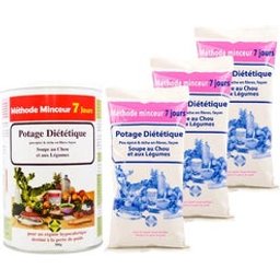 Annedelona 84 Soupes Au Chou Minceur Brûle Graisses 3x300g