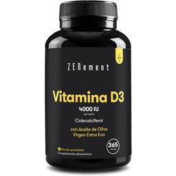 Vitamine D3 4000 Ui 365caps
