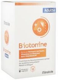 Biotonine Adulte 90 Gélules Végétales - Boîte 90 gélules