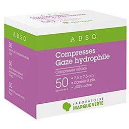 Abso Comp St Gaze 7,5X7,5 Sac 50X2