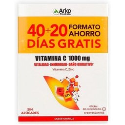 Arkovital Vitamina C 1000mg Efervescente 40+20comp