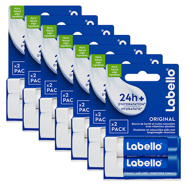Stick Soin des Lèvres Hydratant Huiles naturelles Original - pack 2x4,8g - Lot 7