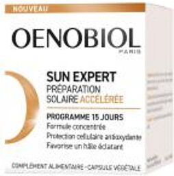 Sun Expert Préparateur Solaire Accélérée 15 Capsules - Pot 15 capsules