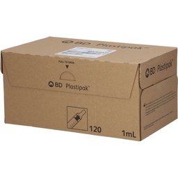 Plastipak Seringue 1 ml sans Aiguille