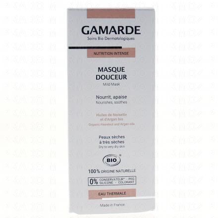 Nutrition intense masque douceur bio tube 40g