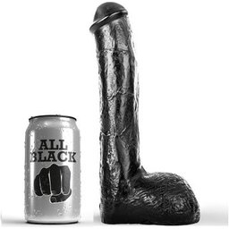 Pénis anal réaliste tout noir 23cm 1pc