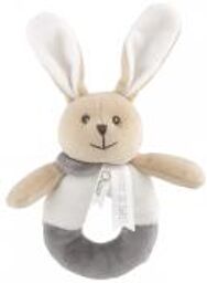 Hochet Lapin - Boîte plastique 1 hochet