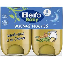 Baby Bonne Nuit Légumes à la Crème 2x190 gr