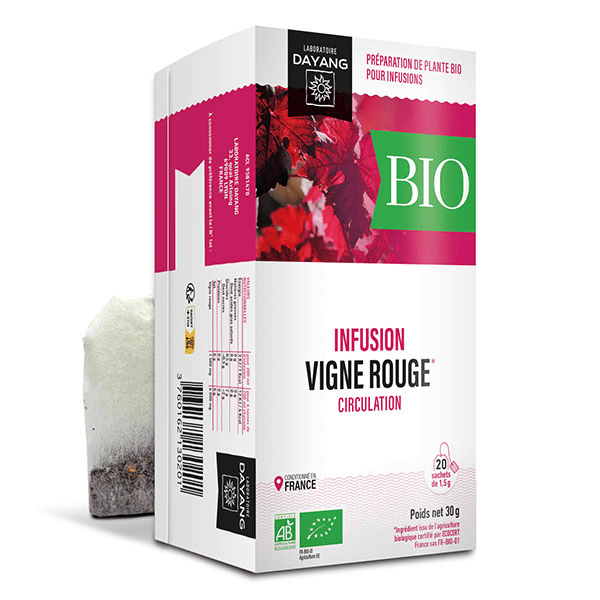 Infusion Vigne Rouge Bio 20 sachets