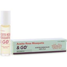 Rollon à l'huile de Rose Musquée & Go