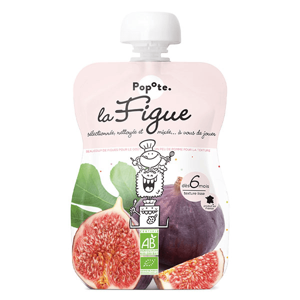 Les Fruits Gourde Figue +6mois Bio 120g