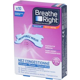 Bandelettes Nasales Sensitive Petit / Moyen