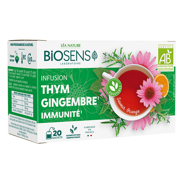 Infusion Bio Immunité Résistance 20 sachets
