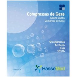 Compresa Tnt 5x5cm 12uds