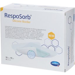 Resposorb Silicone Border 10x10cm