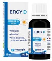 Laboratoire Ergy d Flacon de 15 ml - Flacon 15 ml