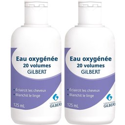 EAU Oxygénée 20 Volumes - Eau oxygénée stabilisée à 20 volumes.  - fl 125 ml