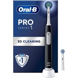 Pack Pro Series 1 Brosse Dents Noir + Recharge