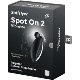 Spot On 2 Vibromasseur Lay-On Noir 1ut