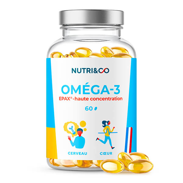 Les Oméga-3 Huile de Poissons Sauvages 60 gélules